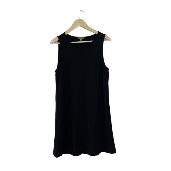 Lilla P Dresses & Skirts - Lilla P Large Dress Black So So Soft Pima Cotton Stretch Sleeveless Mini